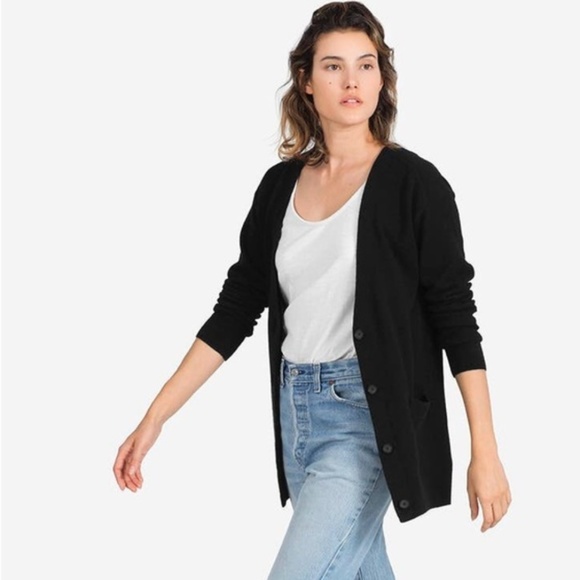 everlane cashmere cardigan